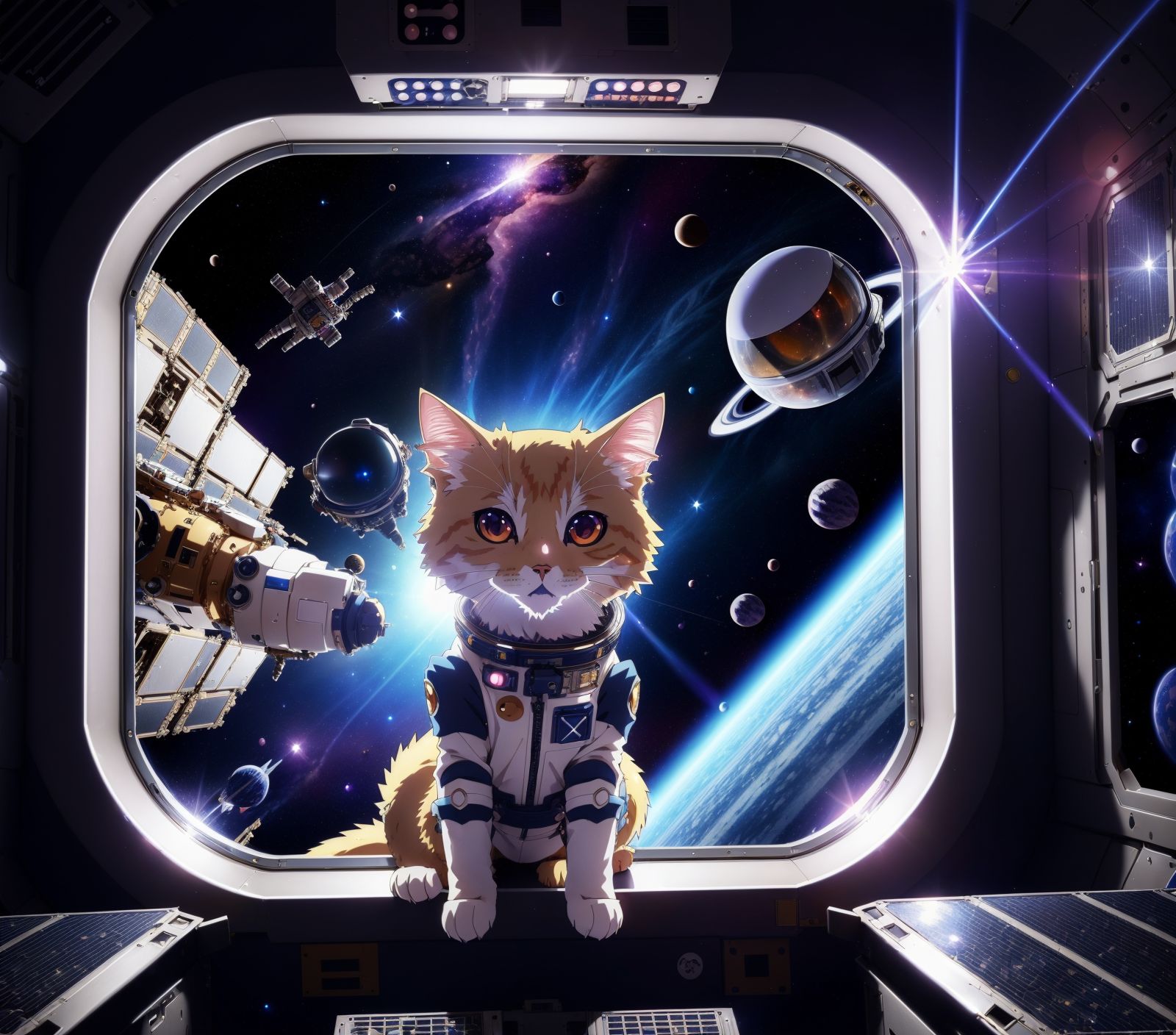 00372-COLOSSUS_V1, Euler a, anime art style 1 3 A cute cat space suit dramatic lighting dynamic pose dynamic camera masterpiece best quality dark.jpg